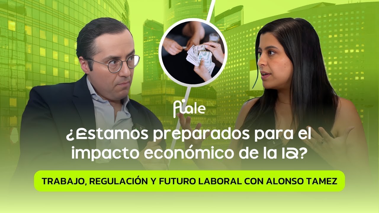 Portada original de ¿Estamos listos para el impacto económico de la IA? | Futuro laboral con Alonso Tamez | AI ALE EP.12