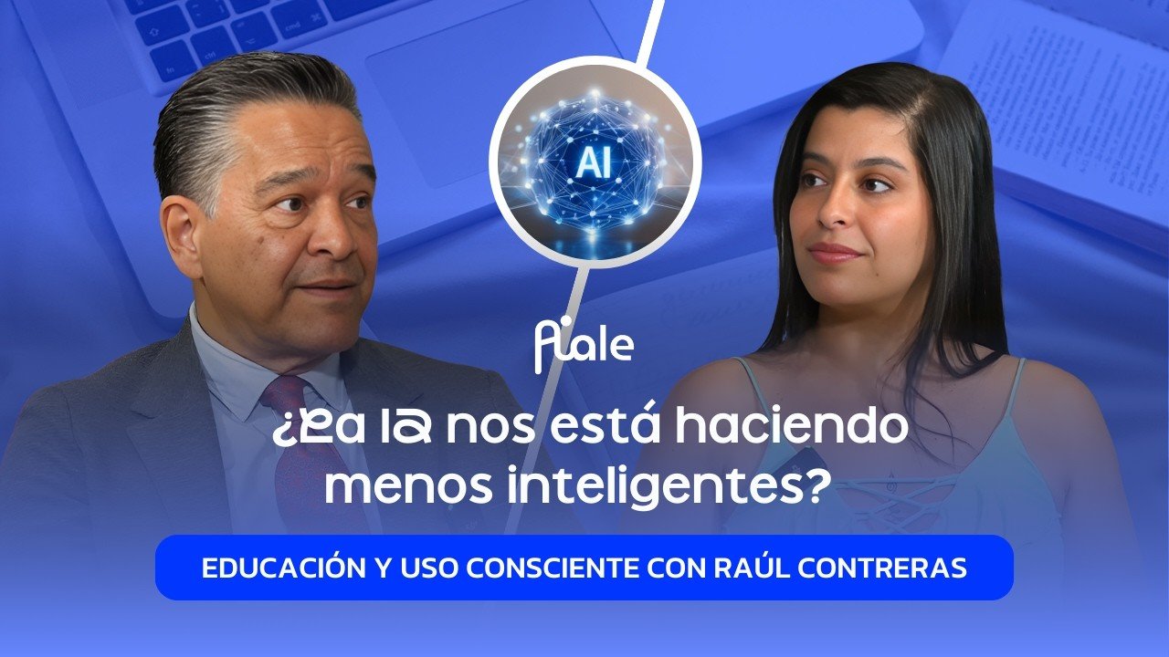 Portada original de Ai Ale Ep. 23 | ¿La IA nos está haciendo menos inteligentes? | Educación y uso con Raúl Contreras